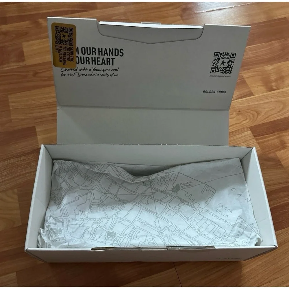 Golden Goose empty‎ shoe box